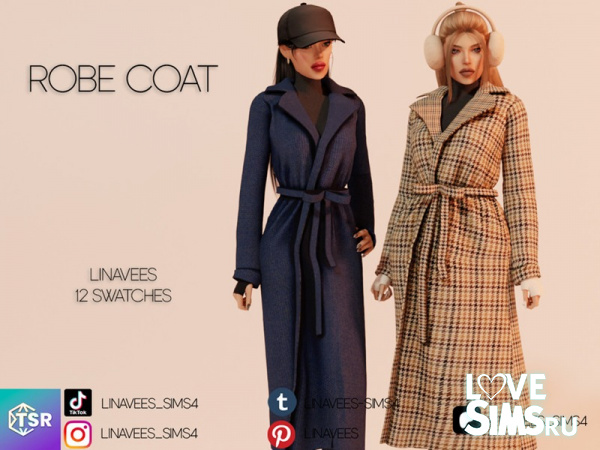 Женское пальто MARIAM - ROBE COAT