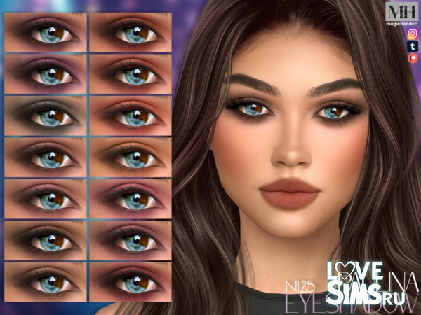 Тени для век Paulina Eyeshadow N125