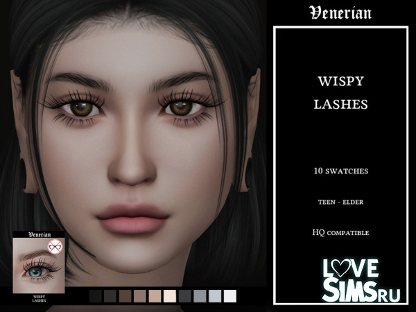 Ресницы Wispy Lashes от Venerian