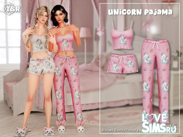 Пижама Unicorn Pajama Set