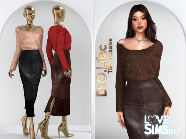 Юбка и кофта Minimal Grace Set DO108