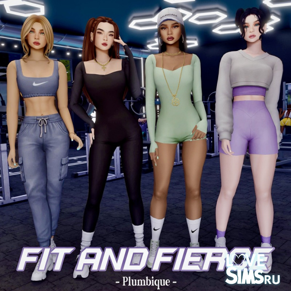 Спортивный комплект Fit and Fierce