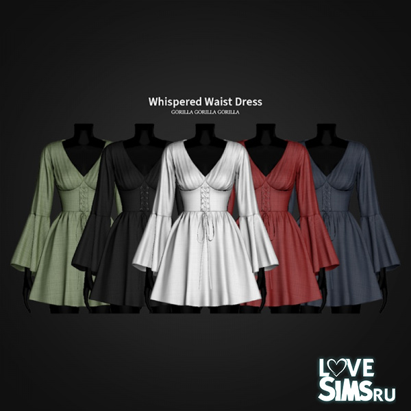 Платье Whispered Waist Dress