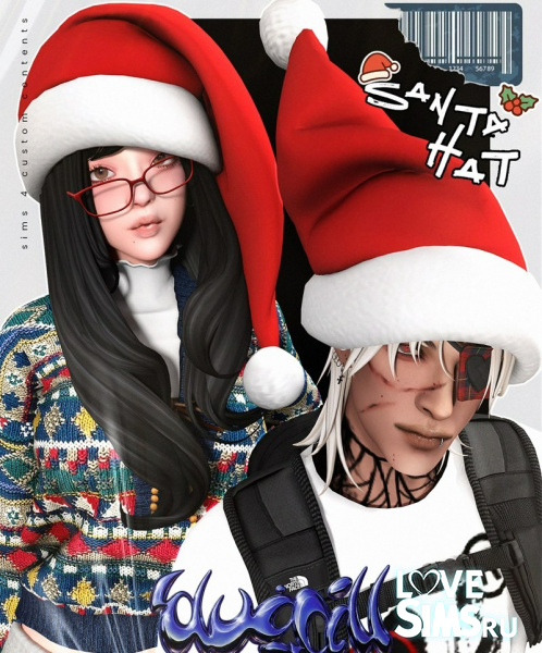 Шапка Санты Xmas Santa Hat