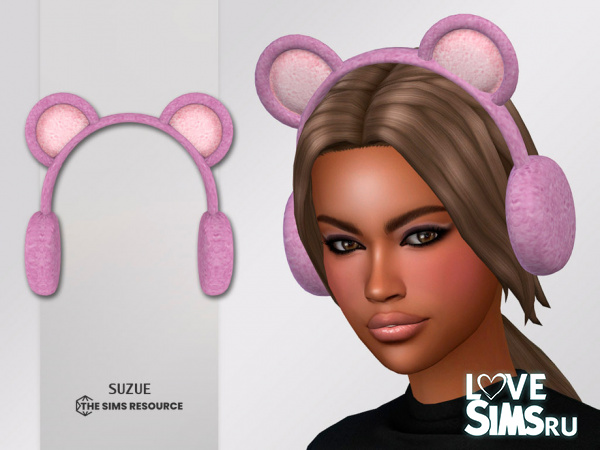 Меховые наушники Bear Earmuffs