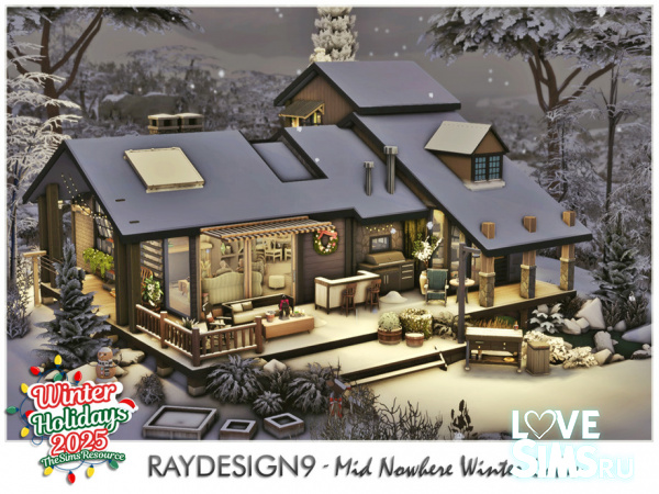 Дом Mid Nowhere Winter Cabin