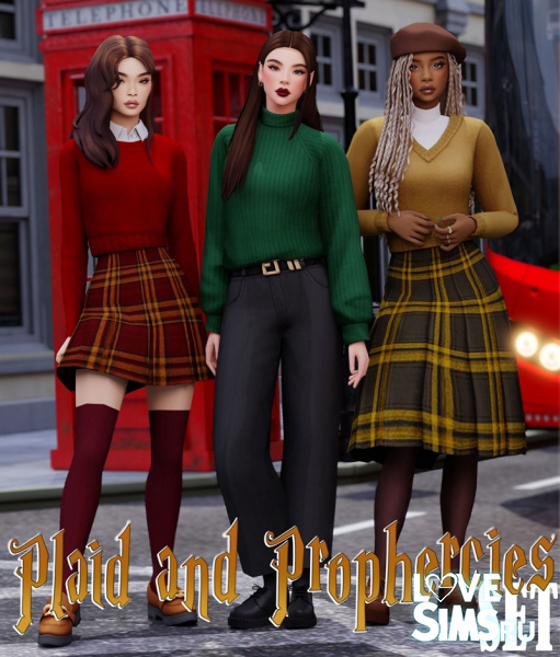 Набор PLAID AND PROPHECIES