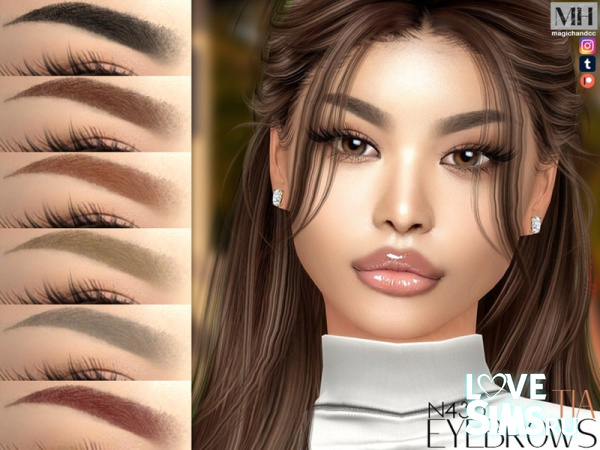 Брови Tia Eyebrows N436