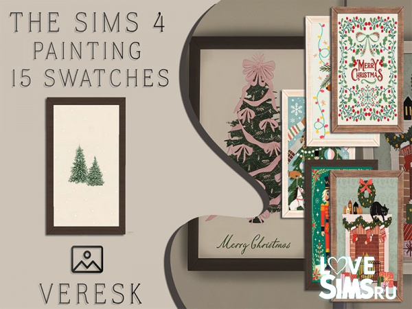 Картины Christmas Painting