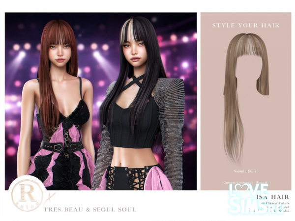 Прическа Isa Hair