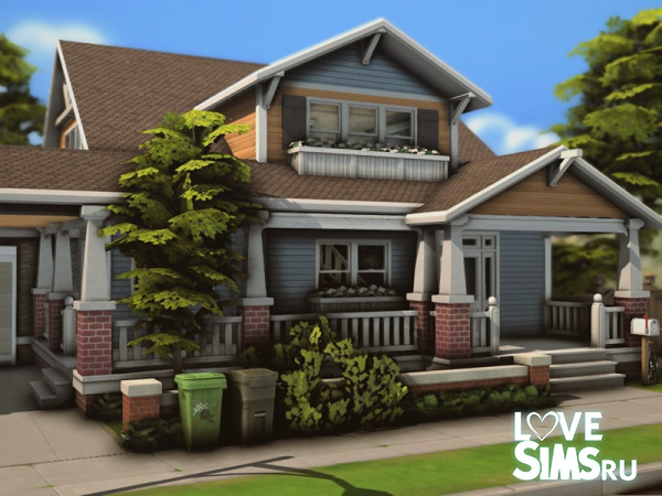 Дом Craftsman-style Family House