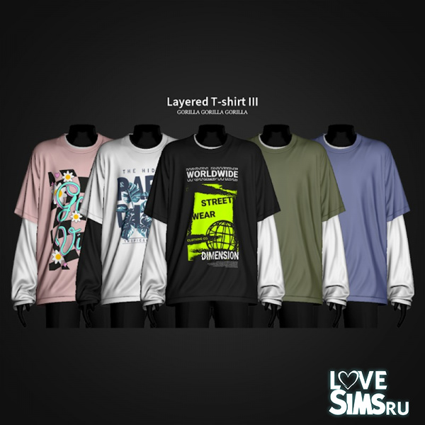 Футболка Layered T-shirt III