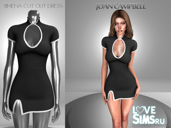 Платье XIMENA CUTOUT DRESS