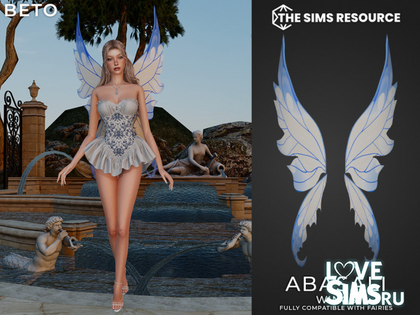 Крылья и платье Abasali