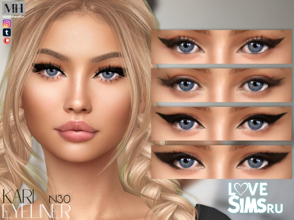 Подводка для глаз Kari Eyeliner N30