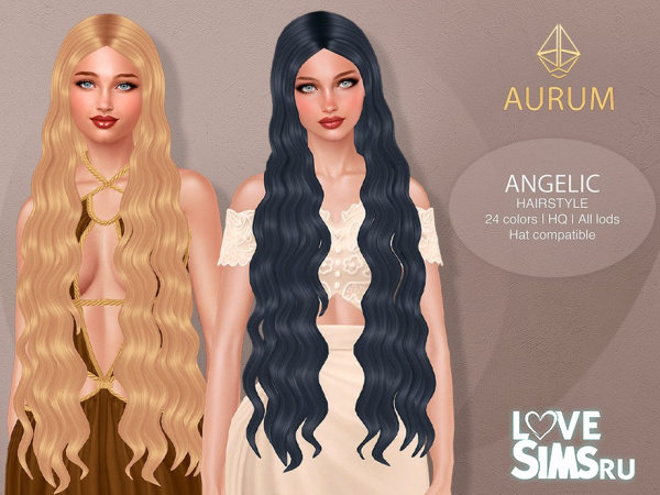 Прическа Extra Long Wavy Hair