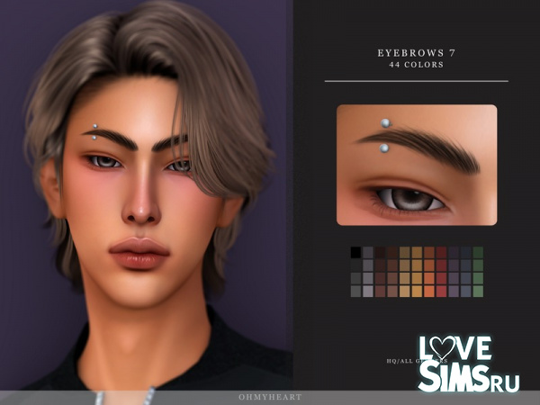 Брови Eyebrows7 от ohmyheart