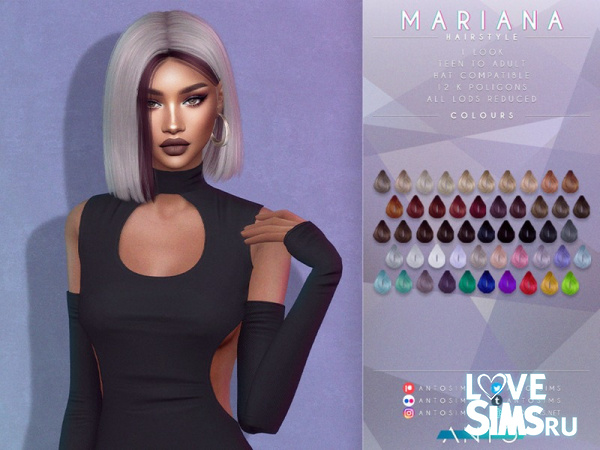 Прическа Mariana Hairstyle