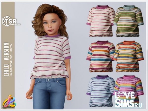 Футболка Vintage Stripe T-Shirt