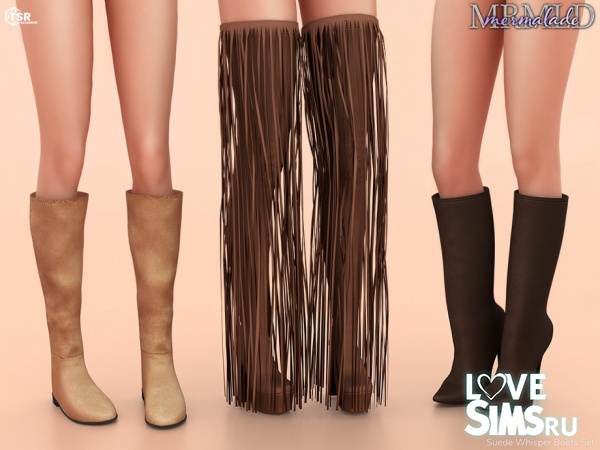 Сапоги Suede Whisper Boots Set