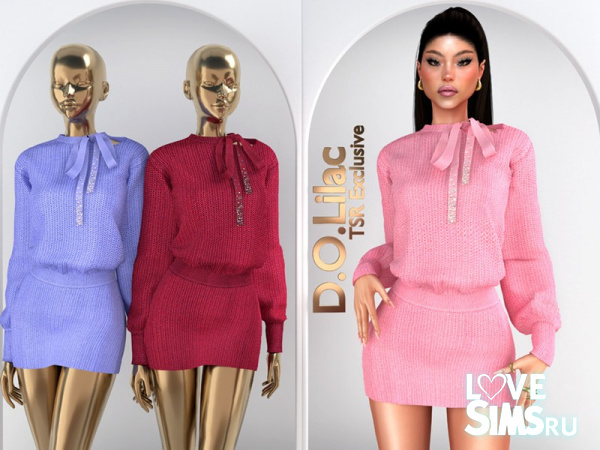 Комплект Knit Bow Elegance Set DO145