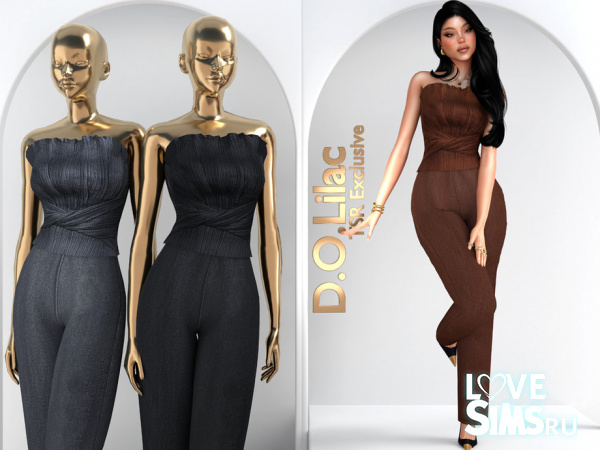 Топ и брюки Sharp Femme Set DO146