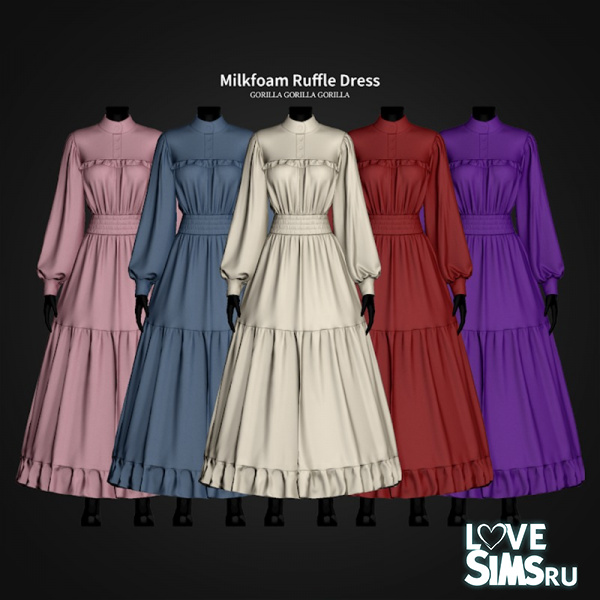 Платье Milkfoam Ruffle Dress