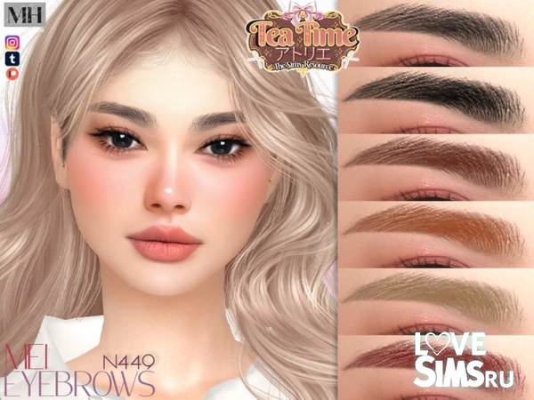 Брови Mei Eyebrows N449