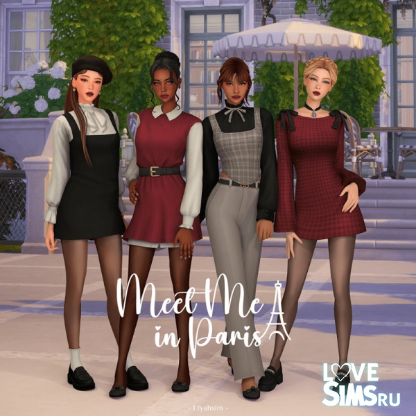 Комплект Meet Me in Paris Collection