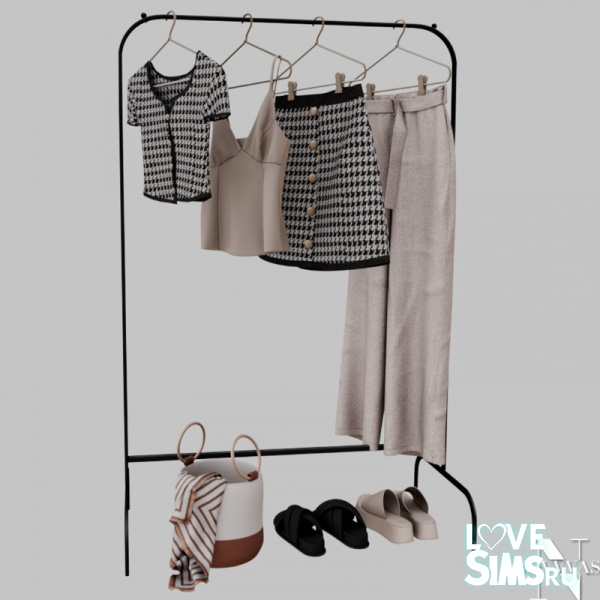 Вешалка с нарядами RIIDED SET