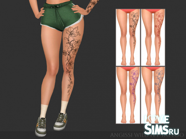 Тату Wild Ivy Tattoo