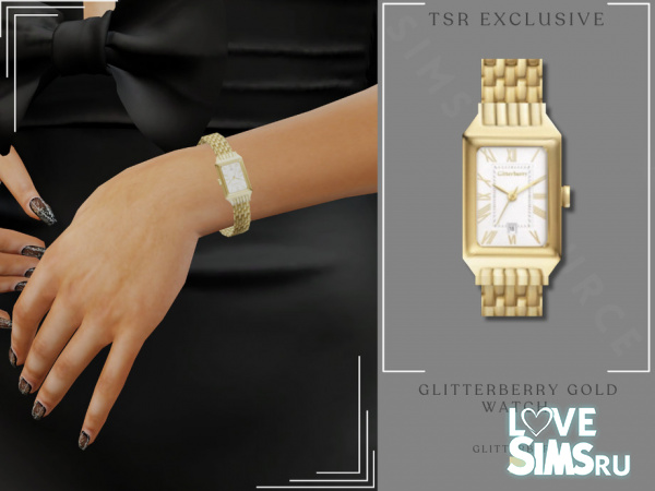 Часы Gold Glitterberry Watch