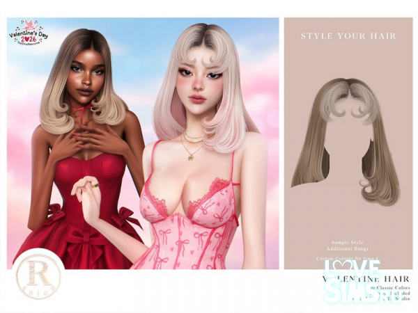 Прическа Valentine Hair