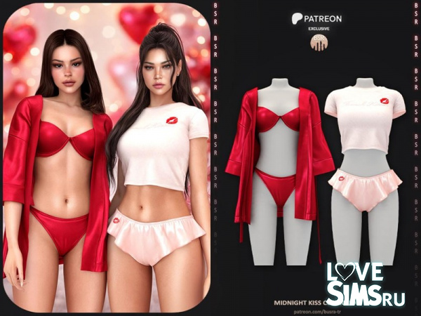 Набор нижнего белья Midnight Kiss