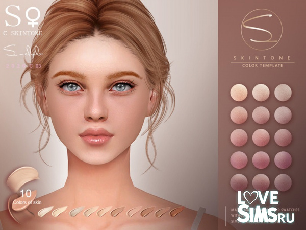 Женский скинтон Skin 0326 F