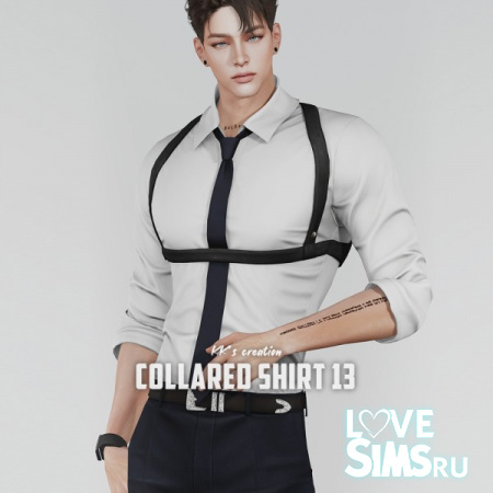 Мужская рубашка COLLARED SHIRT 13