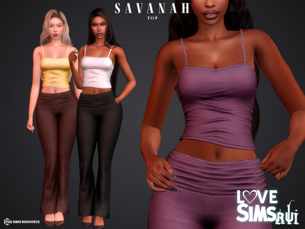 Спортивный топ и брюки SAVANAH