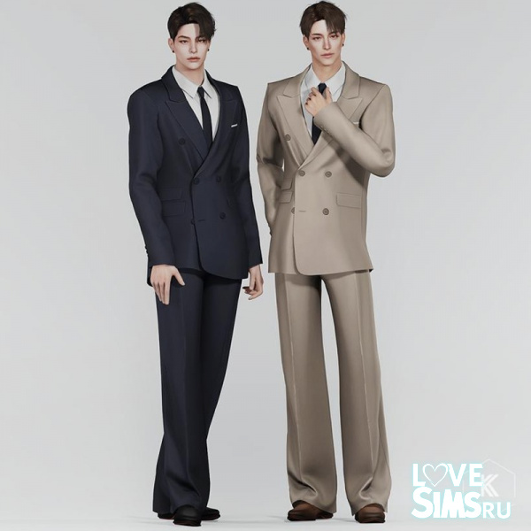 Костюм DOUBLE-BREASTED SUIT 03