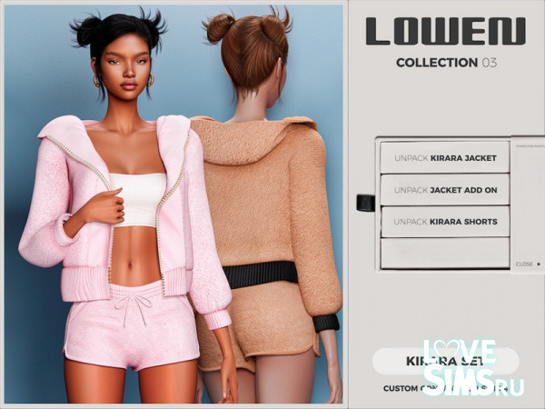 Кофта и шорты Kirara Set