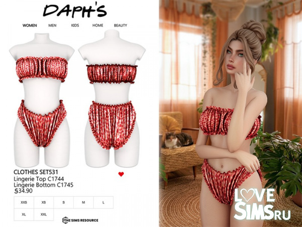 Нижнее белье CLOTHES SET531