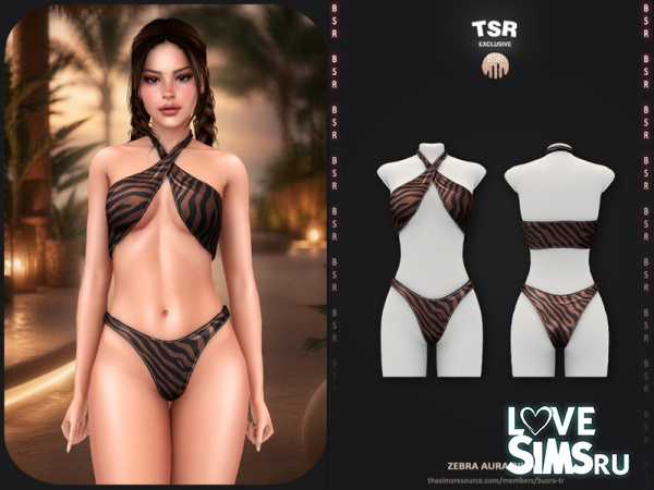Бикини SET-Zebra Aura Bikini