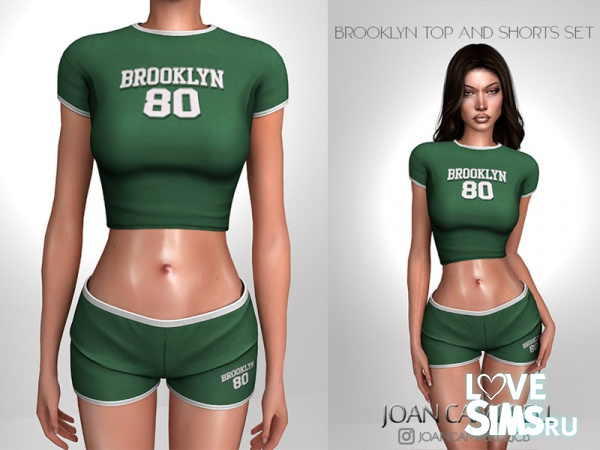 Топ и шорты BROOKLYN SET