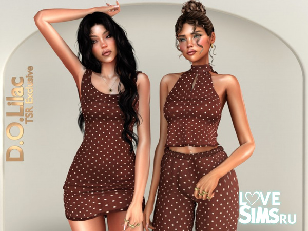 Комплект Caramel Dots Set