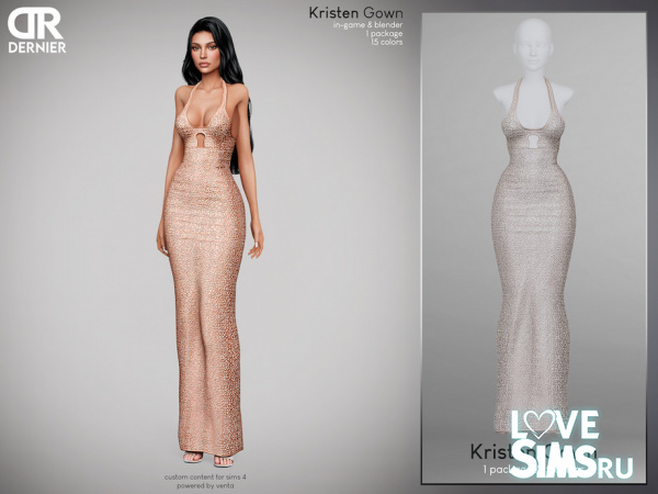 Платье Kristen Gown