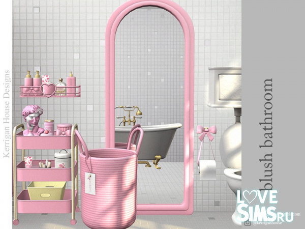 Набор декора Blush Bathroom