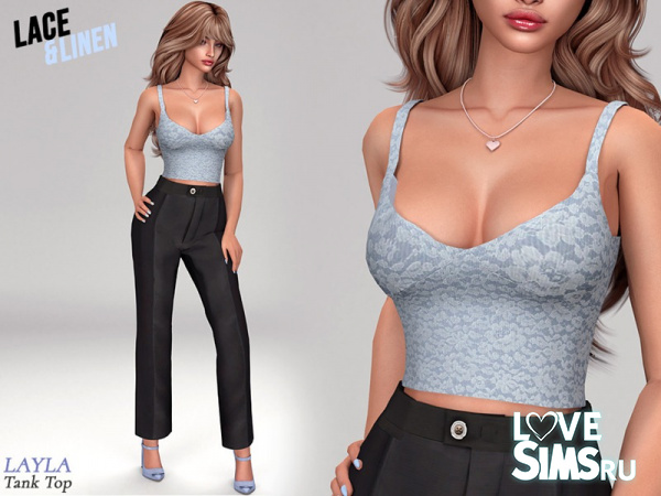 Топ Lace Tank Top