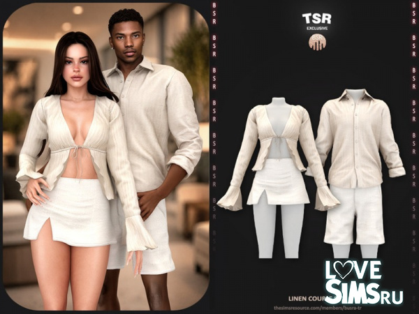 Комплект Linen Couple Set