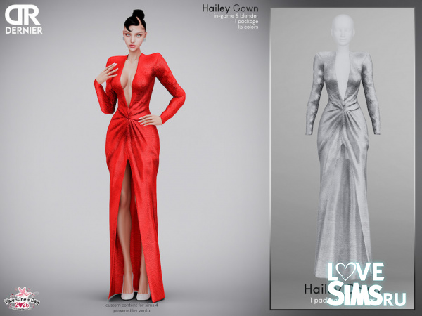 Платье Hailey Gown