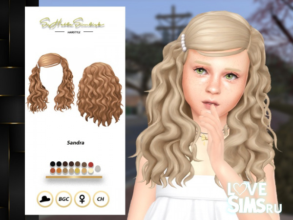 Прическа Sandra Hairstyle