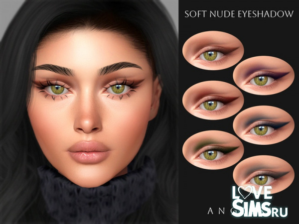 Тени для век Soft Nude Eyeshadow